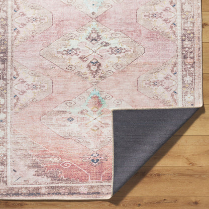 Surya Amelie AML-2402 Dusty Pink Traditional Machine Woven Rug