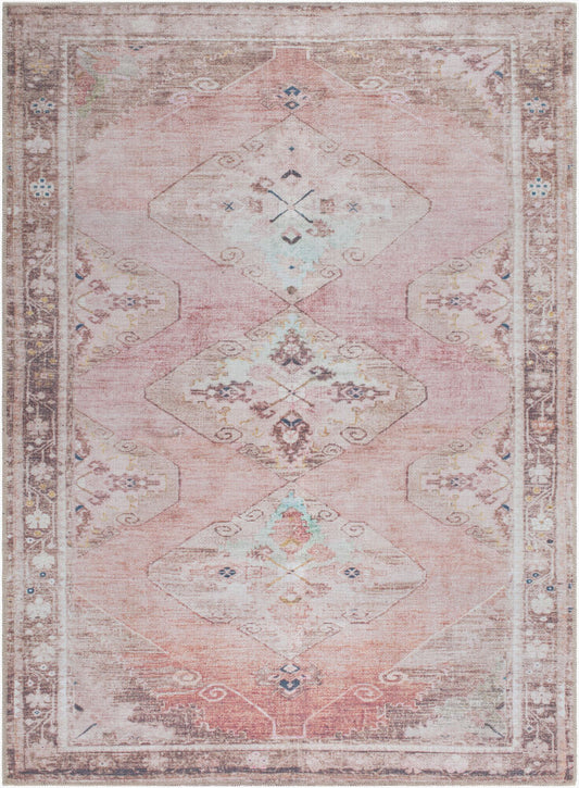 Surya Amelie AML-2402 Dusty Pink Traditional Machine Woven Rug