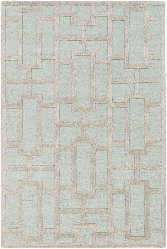 Surya Arise AWRS-2139 Dusty Sage Modern Hand Tufted Rug