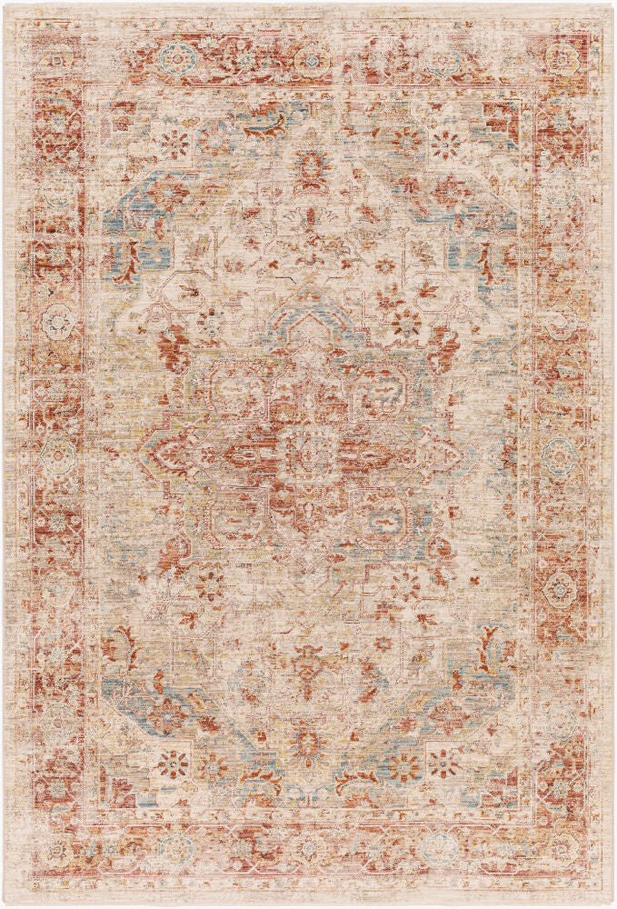 Surya Aspendos APS-2308 Light Gray Traditional Machine Woven Rug