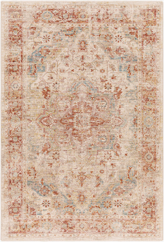 Surya Aspendos APS-2308 Light Gray Traditional Machine Woven Rug