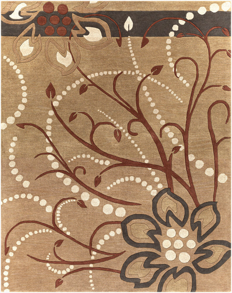 Surya Athena ATH-5006 Mustard Modern Hand Tufted Rug