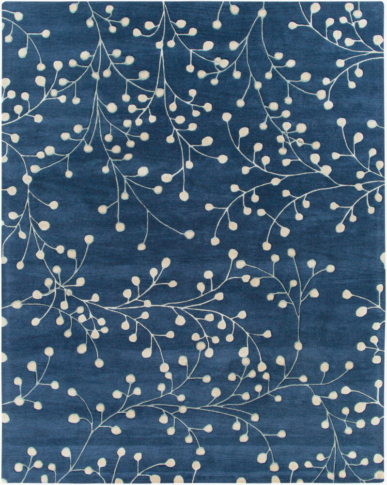 Surya Athena ATH-5156 Ink Blue Cottage Hand Tufted Rug