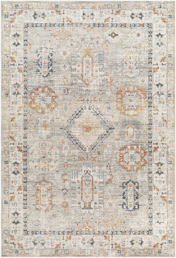 Surya Beckham BCM-2315 Light Slate Global Machine Woven Rug