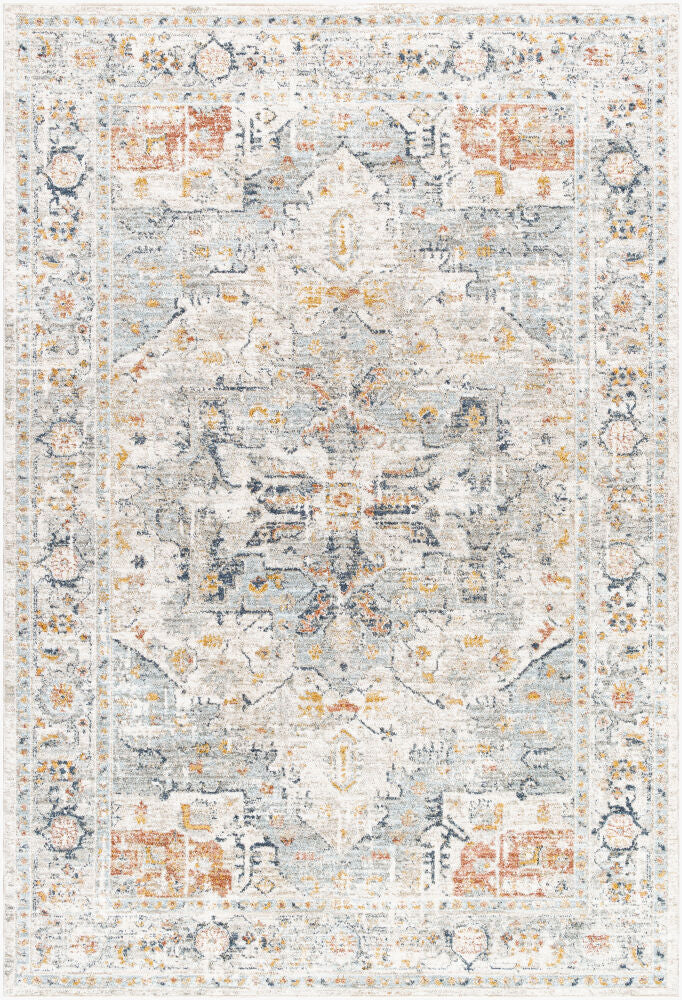 Surya Beckham BCM-2328 Light Slate Traditional Machine Woven Rug