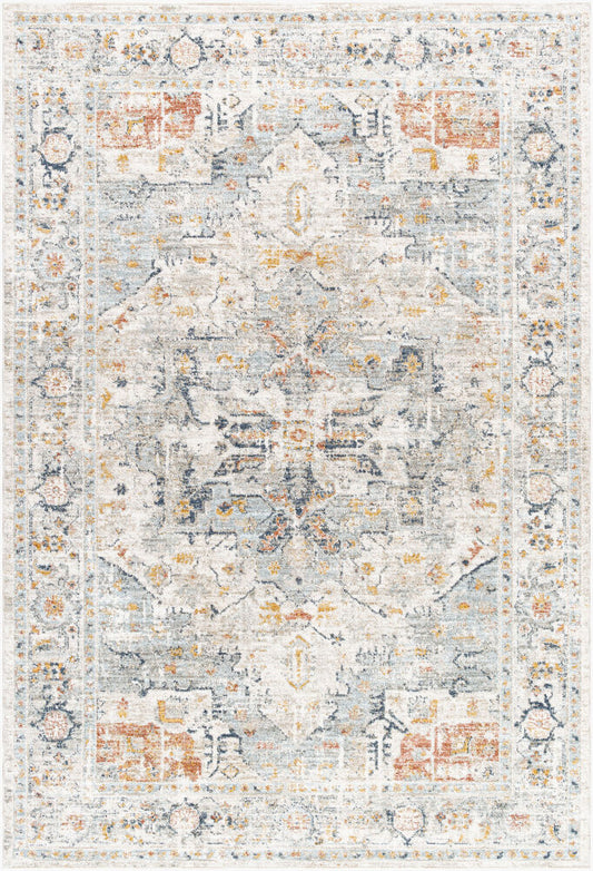 Surya Beckham BCM-2328 Light Slate Traditional Machine Woven Rug