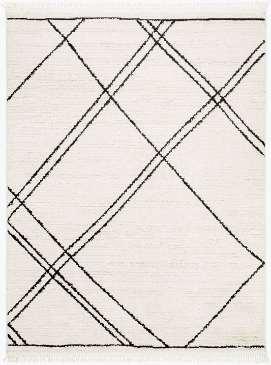 Surya Berlin BLR-2308 Ivory Global Machine Woven Rug