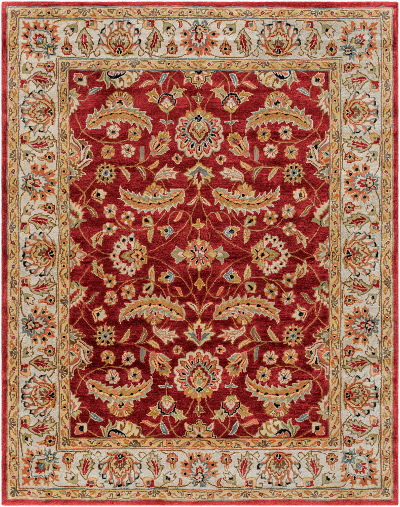 Surya Caesar CAE-1022 Rust Traditional Hand Tufted Rug