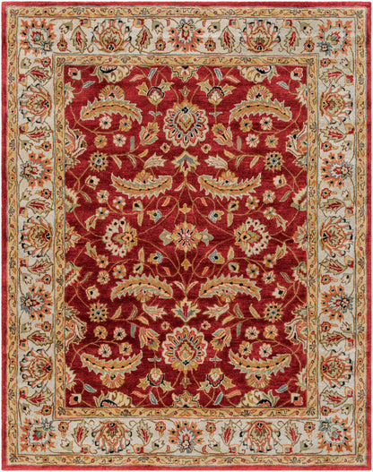 Surya Caesar CAE-1022 Rust Traditional Hand Tufted Rug