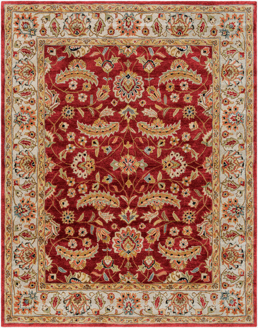 Surya Caesar CAE-1022 Rust Traditional Hand Tufted Rug