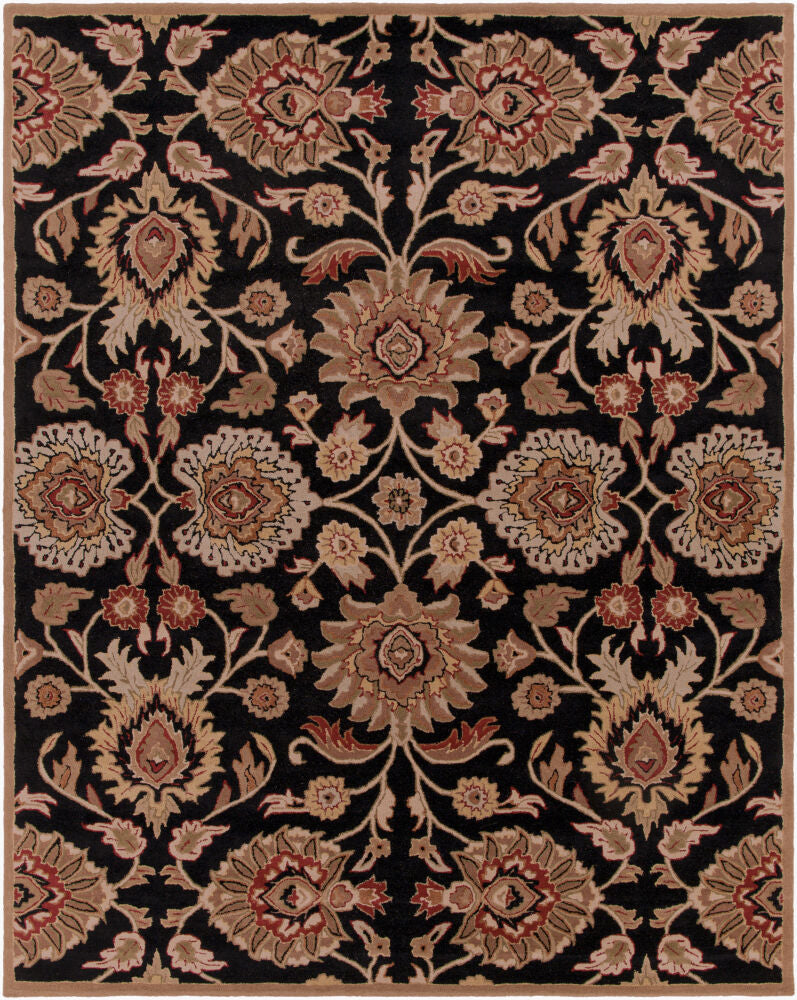 Surya Caesar CAE-1053 Black Traditional Hand Tufted Rug