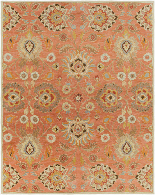 Surya Caesar CAE-1107 Burnt Orange Traditional Hand Tufted Rug