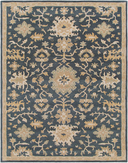 Surya Caesar CAE-1154 Navy Traditional Hand Tufted Rug