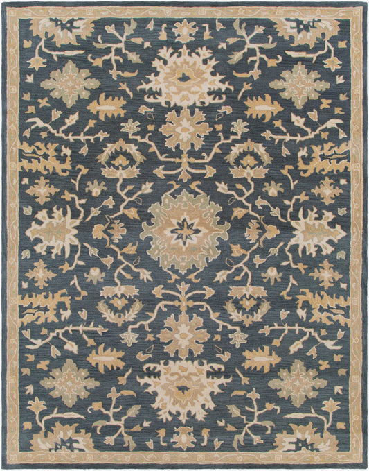 Surya Caesar CAE-1154 Navy Traditional Hand Tufted Rug