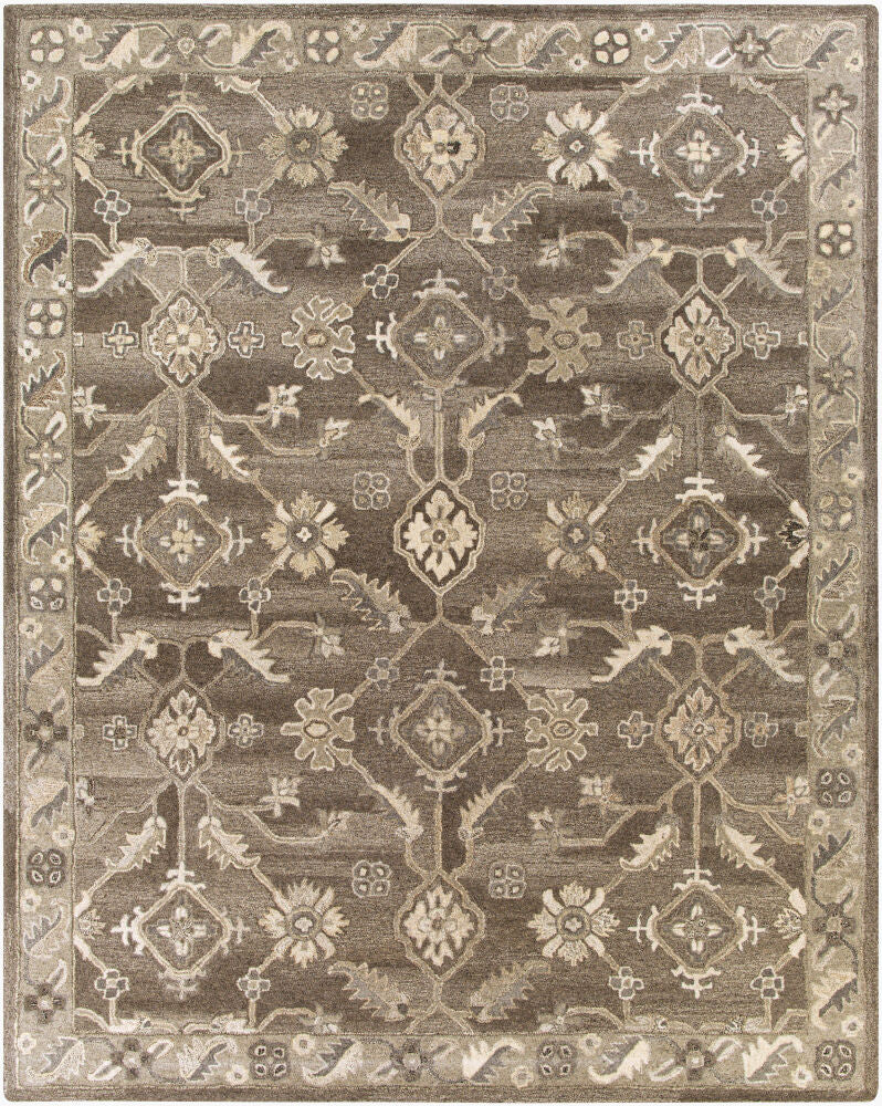 Surya Caesar CAE-1200 Charcoal Traditional Hand Tufted Rug