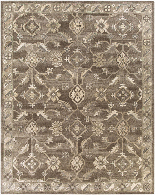Surya Caesar CAE-1200 Charcoal Traditional Hand Tufted Rug