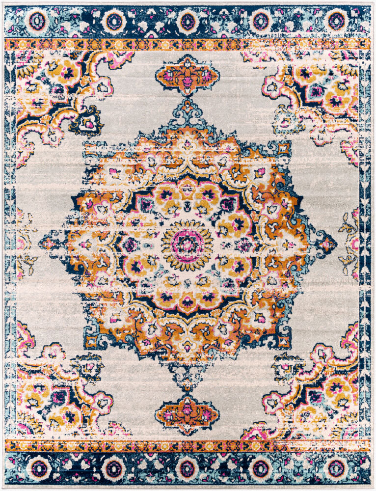 Surya Chester CHE-2317 Burnt Orange Traditional Machine Woven Rug