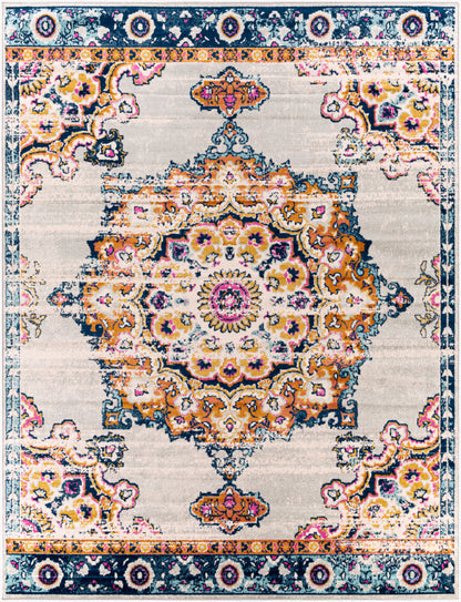 Surya Chester CHE-2317 Burnt Orange Traditional Machine Woven Rug