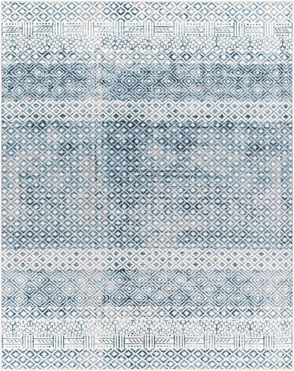 Surya Lavadora LVR-2320 Ink Blue Global Machine Woven Rug