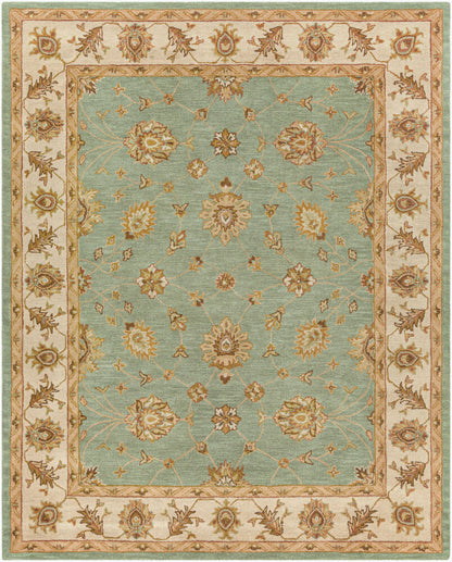 Surya Middleton AWHR-2058 Medium Green Traditional Hand Tufted Rug