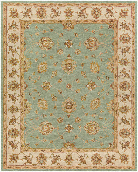 Surya Middleton AWHR-2058 Medium Green Traditional Hand Tufted Rug