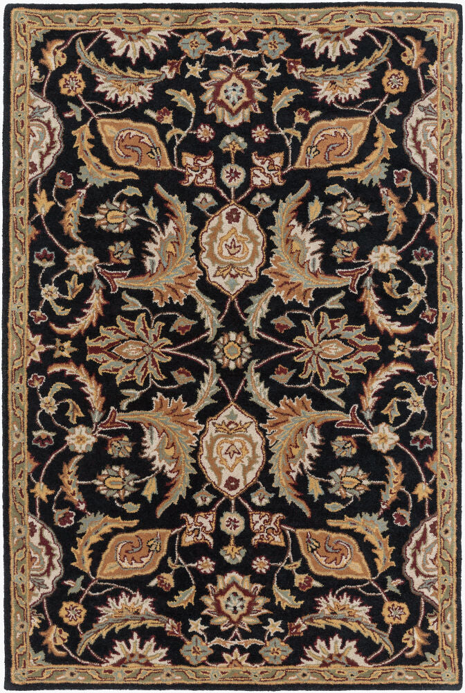Surya Middleton AWMD-2078 Black Traditional Hand Tufted Rug