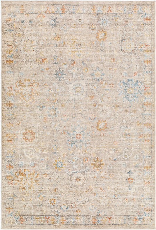 Surya Pertek PTK-2304 Gray Traditional Machine Woven Rug