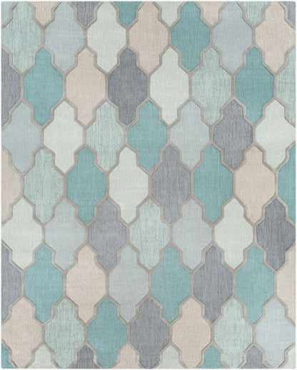Surya Pollack AWAH-2036 Gray Cottage Hand Tufted Rug