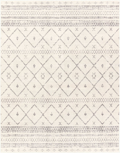 Surya Roma ROM-2338 White Global Machine Woven Rug