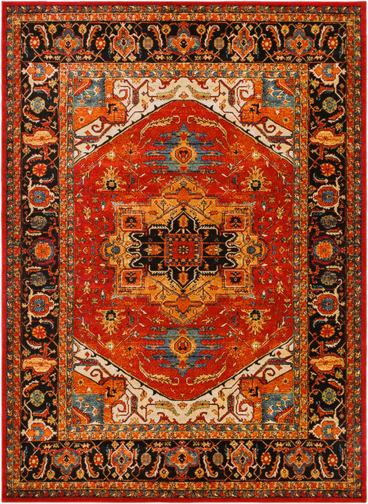 Surya Serapi SRP-1001 Burgandy Traditional Machine Woven Rug
