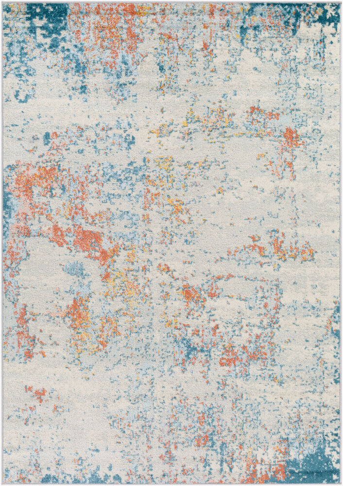 Surya Sunderland SUN-2335 Teal Modern Machine Woven Rug