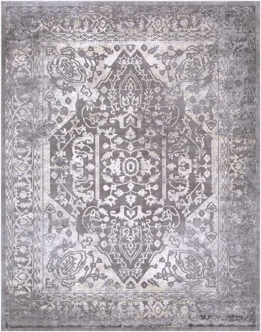 Surya Tibetan TBT-2300 Charcoal Traditional Machine Woven Rug