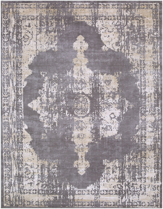 Surya Tibetan TBT-2310 Charcoal Traditional Machine Woven Rug