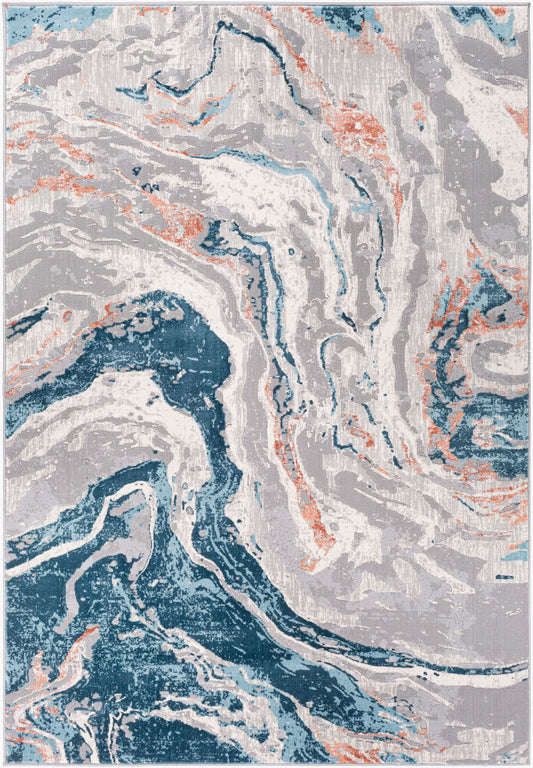 Surya Tibetan TBT-2329 Medium Gray Modern Machine Woven Rug