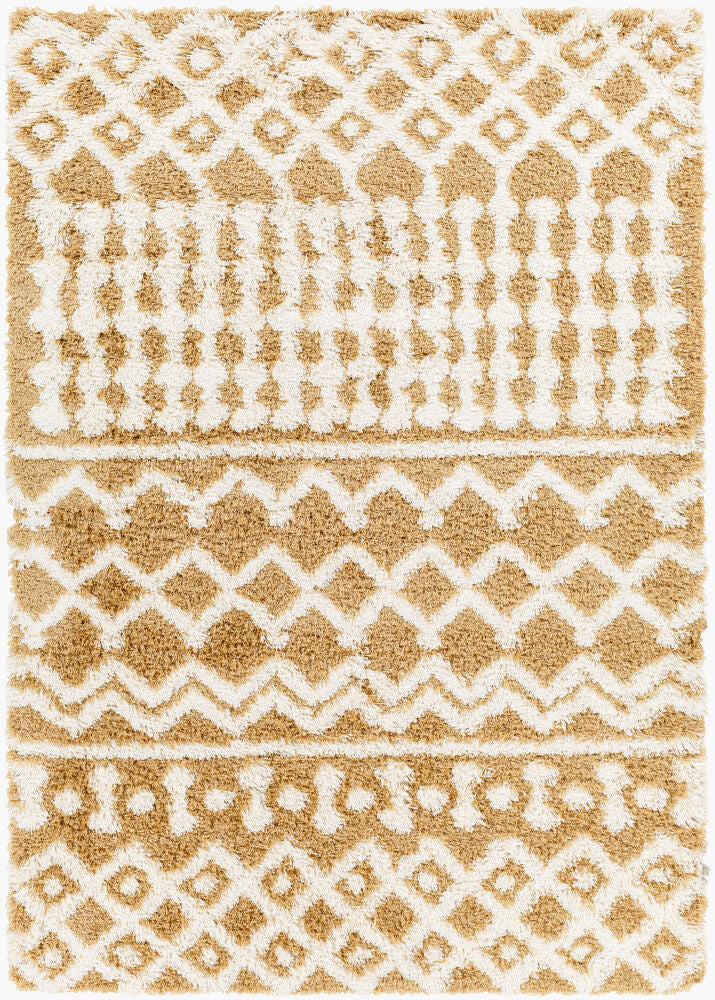 Surya Urban Shag USG-2340 Camel Global Machine Woven Rug