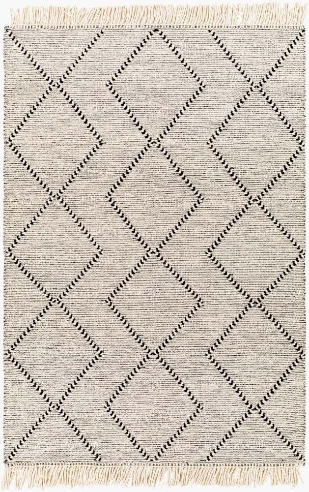 Surya Uttar UTT-2303 Black Global Hand Woven Rug