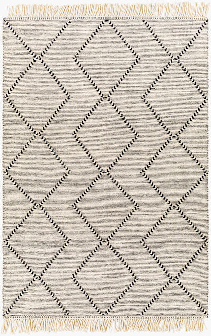Surya Uttar UTT-2303 Black Global Hand Woven Rug