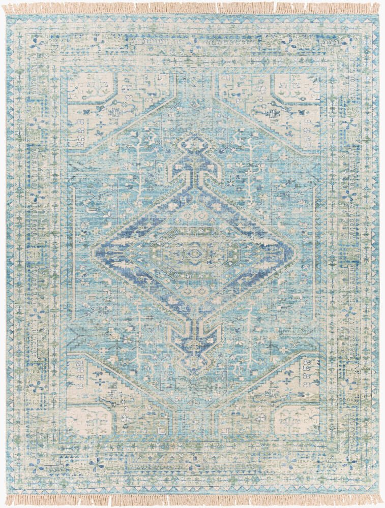 Surya Zainab ZAI - 2304 Aqua Traditional Rug - Rugs - Surya - Atlanta Designer Rugs
