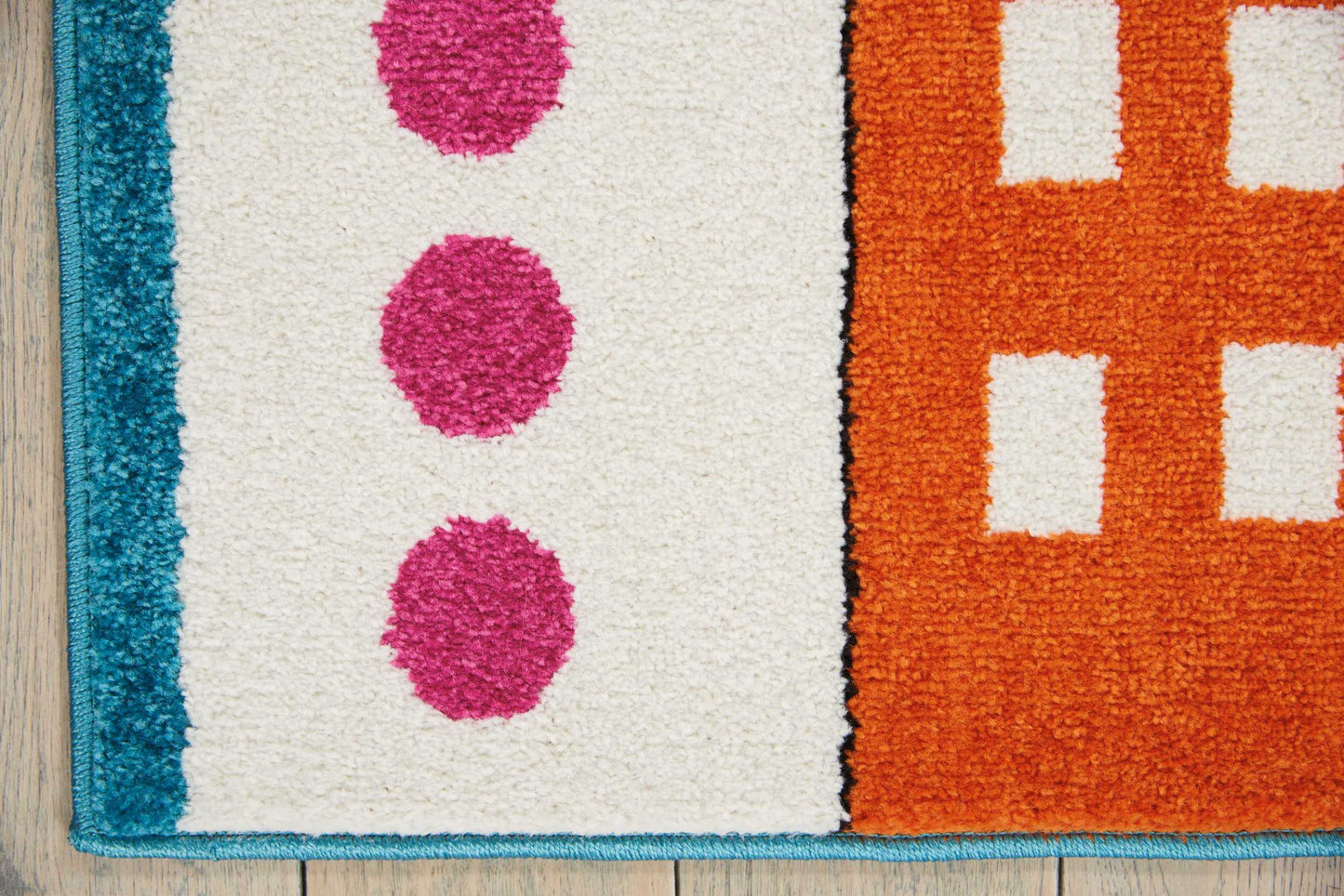 Nourison Home Miles  Blue  Contemporary