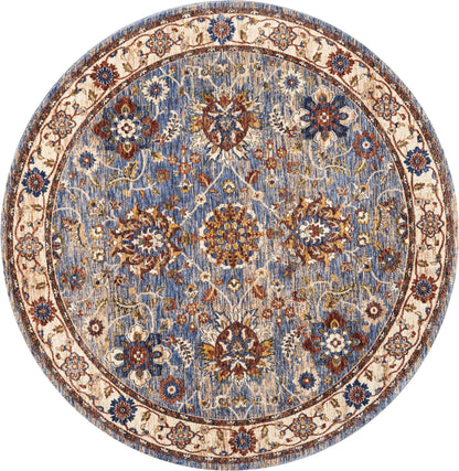 Nourison Home Lagos LAG04 Sky Traditional Power-loomed Rug