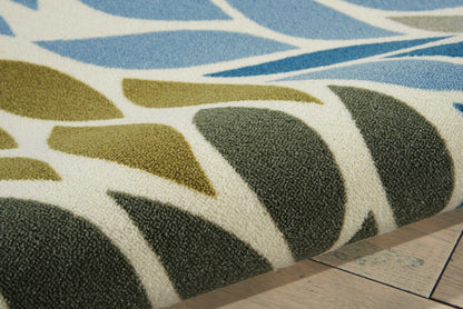Nourison Home Home & Garden  Multicolor  Contemporary