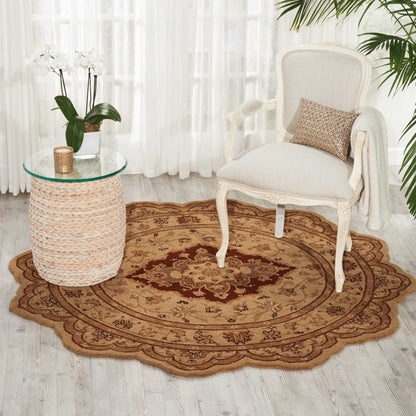 Nourison Home Heritage Hall  Lacquer  Traditional