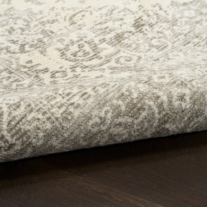 Nourison Home Azalea  Ivory Grey  Traditional