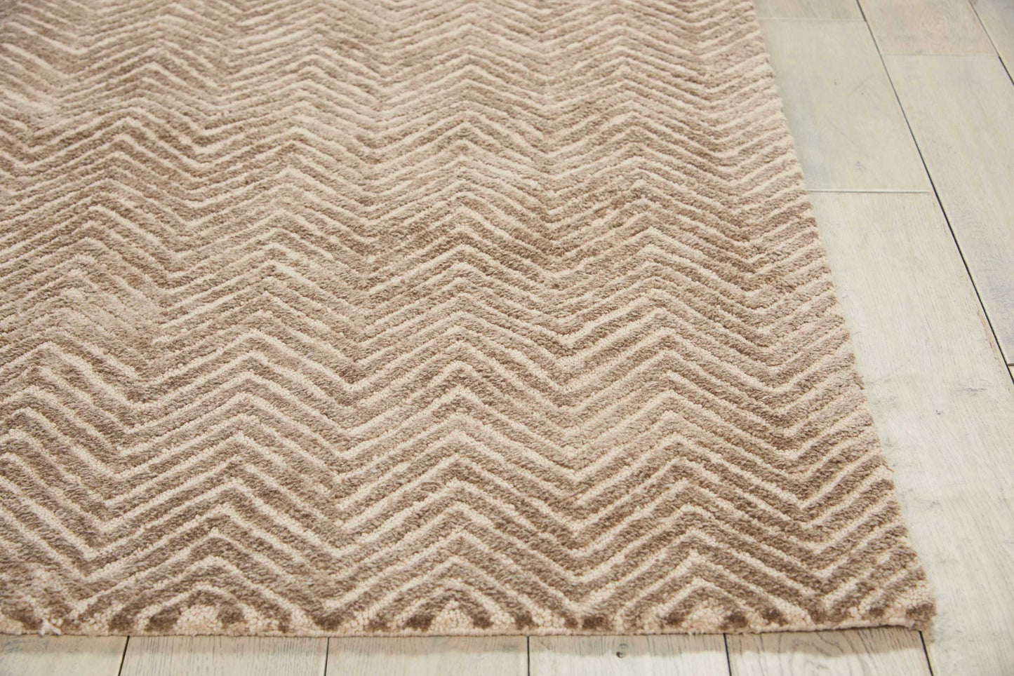 Nourison Home Deco Mod  Taupe  Transitional