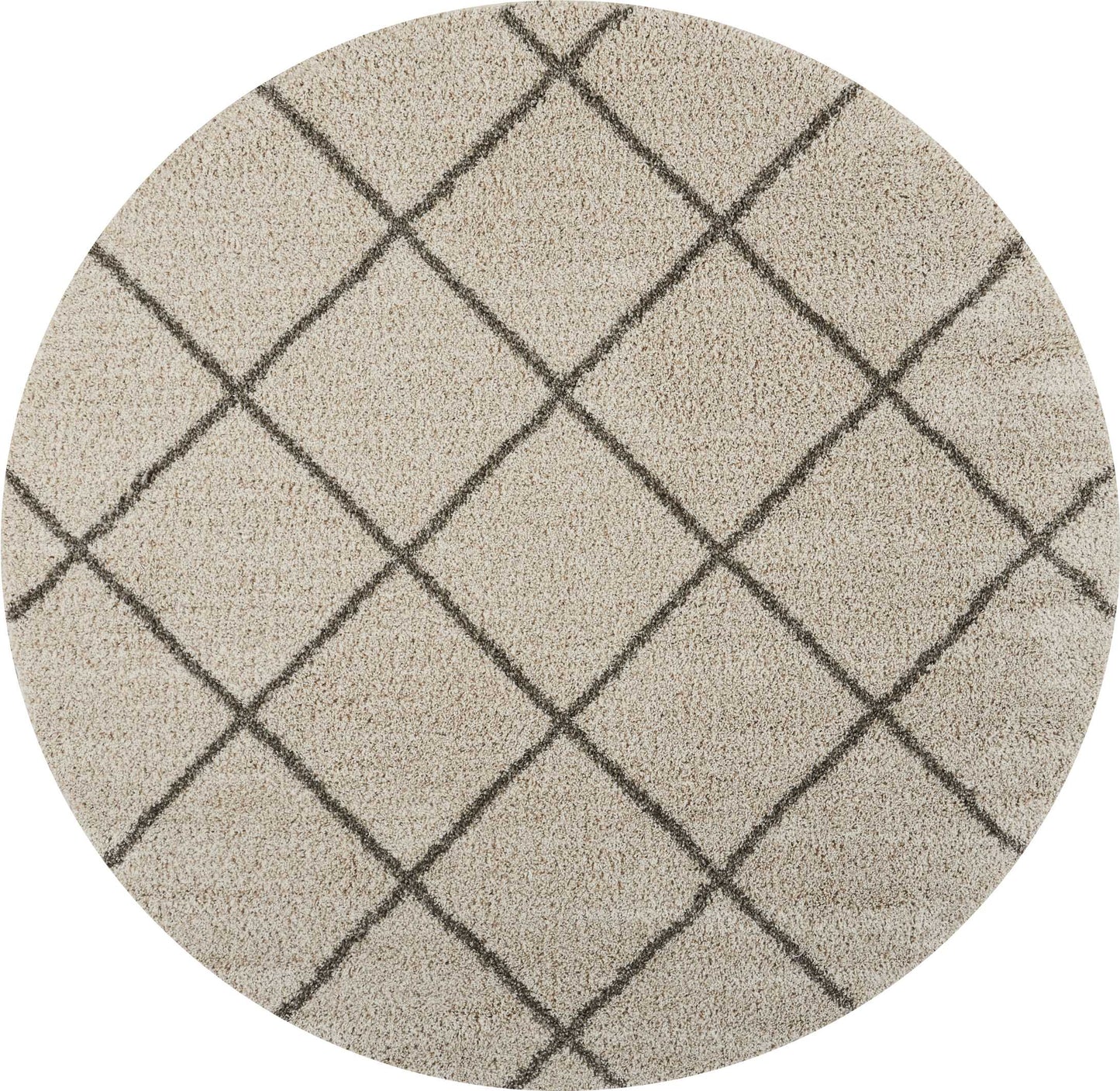 Nourison Home Brisbane BRI03 Cream Contemporary Power-loomed Rug