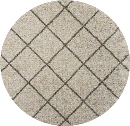 Nourison Home Brisbane BRI03 Cream Contemporary Power-loomed Rug