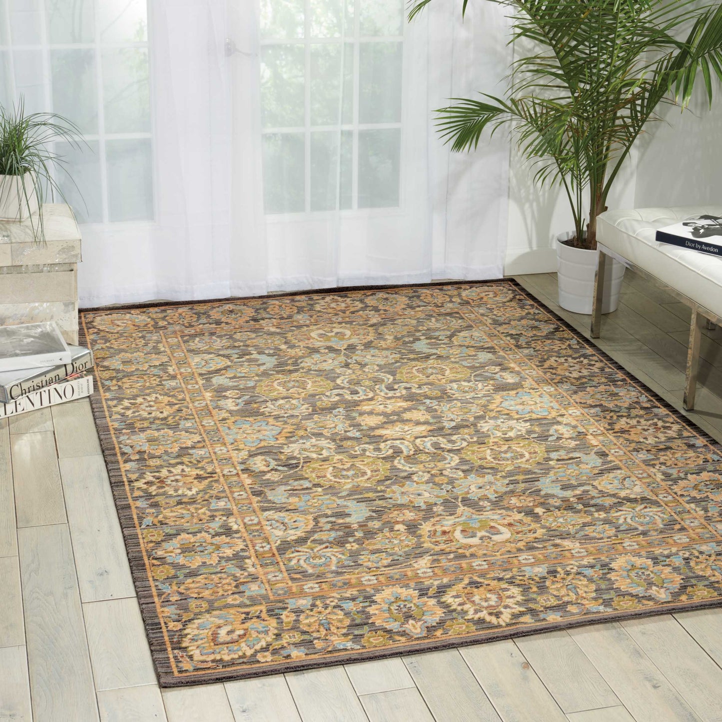 Nourison Home Timeless  Opal Grey  Traditional