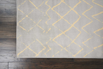 Nourison Home Grafix  Grey  Contemporary