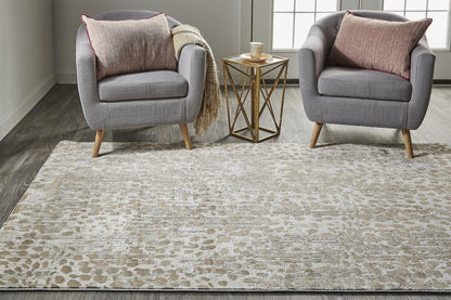 Feizy Waldor 3837F Beige Transitional Machine Woven Rug - Rugs - Feizy - Atlanta Designer Rugs