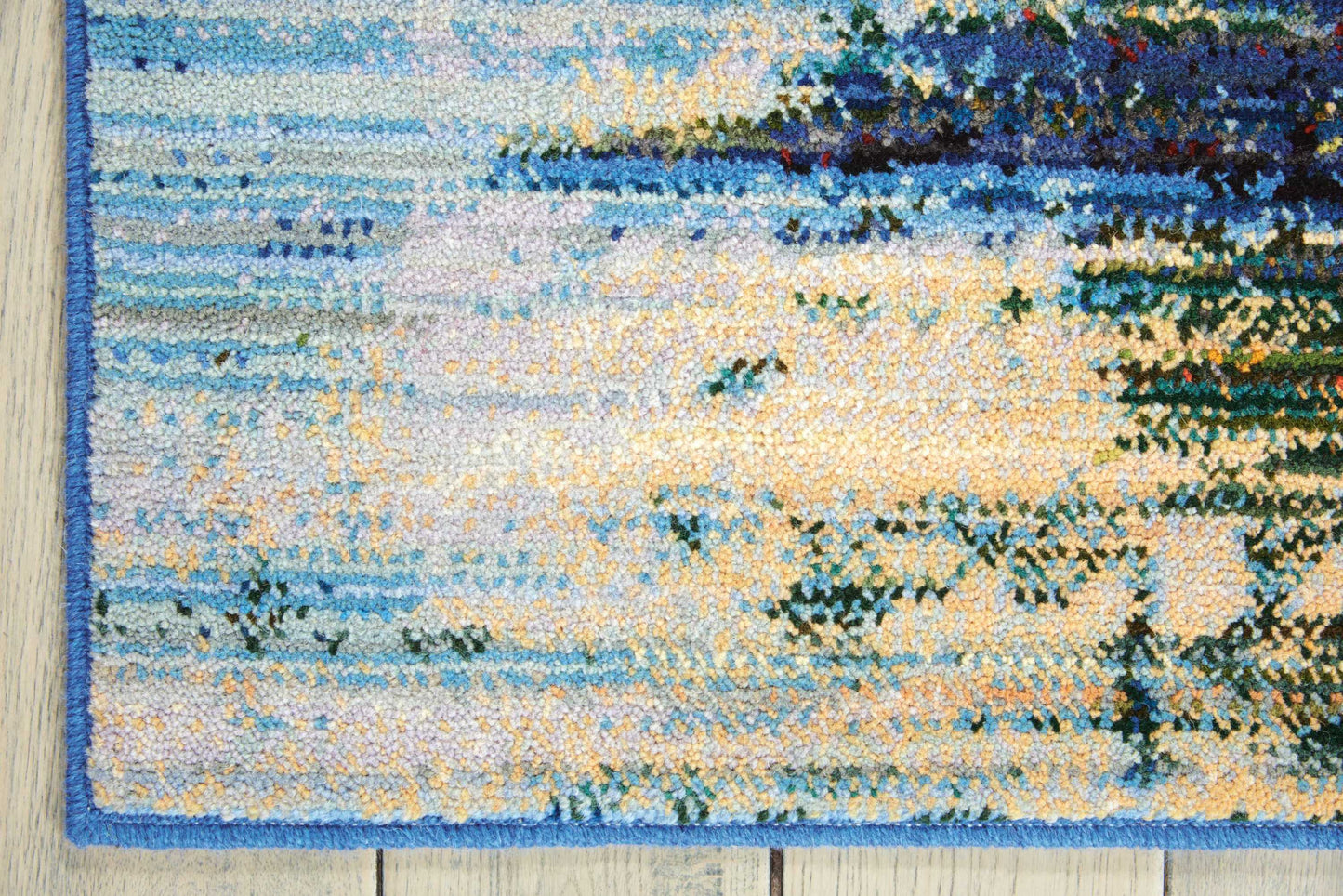 Nourison Home Chroma  Crimson Tide  Contemporary